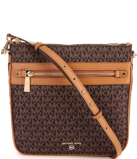 michael kors - jet set logo crossbody bag|Michael Kors bag with airplanes.